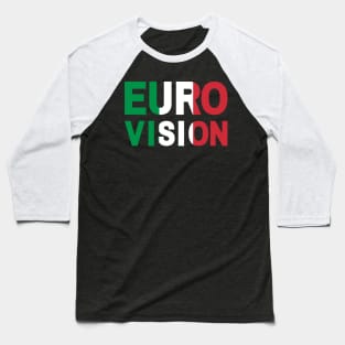 Eurovision - Italy Baseball T-Shirt